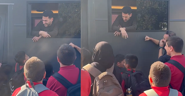 Murat Yıldırım'ı ilkokul öğrencileri sette ziyaret etti!